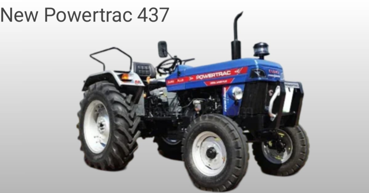 Powertrac 437 Tractor Full Review And Specification आ गया सबका बाप पावरफुल ट्रेक्टर जाने फीचर और कीमत