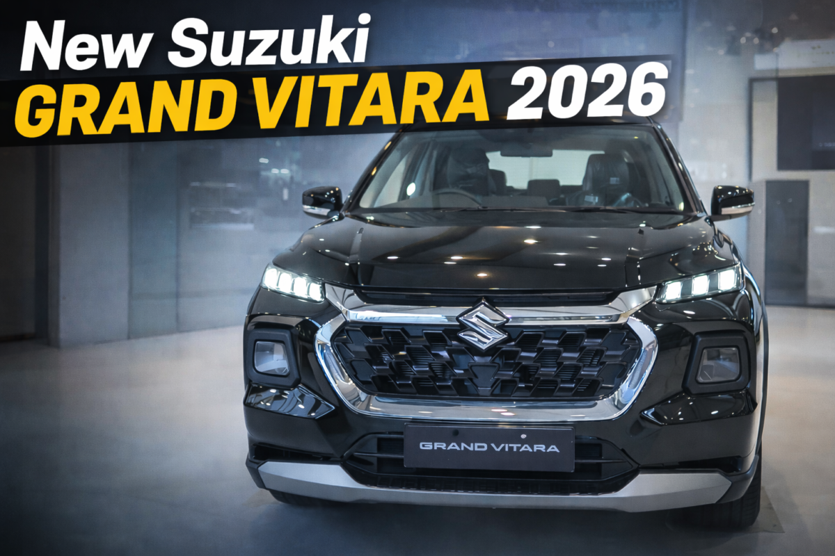 बाइक के दामो में लोंच हुई सुजुकी की  New Suzuki Grand Vitara 2026