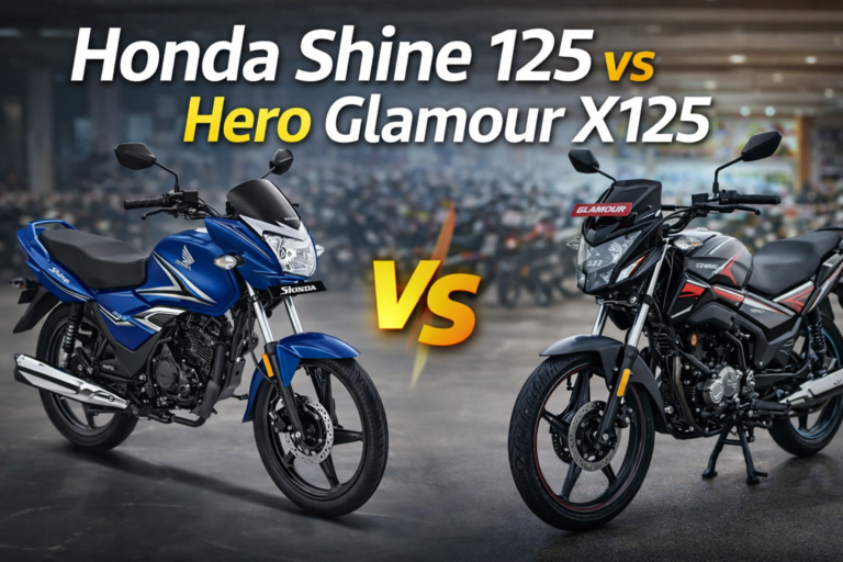 Hero Glamour vs Honda Shine