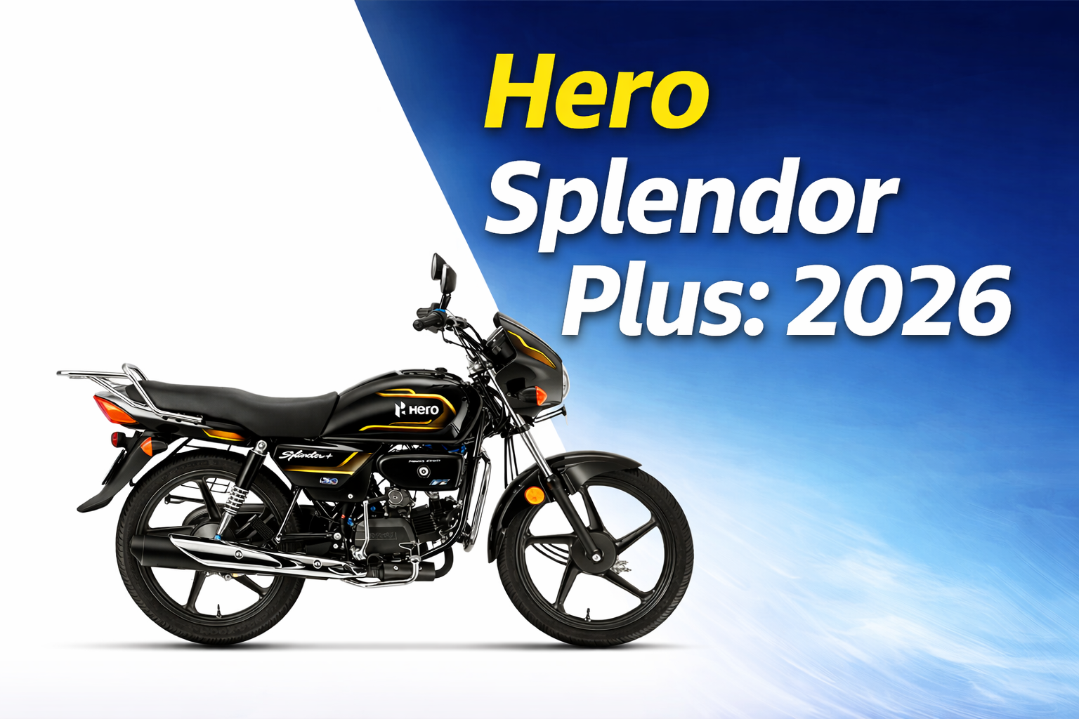 Hero Splendor Plus: 2026